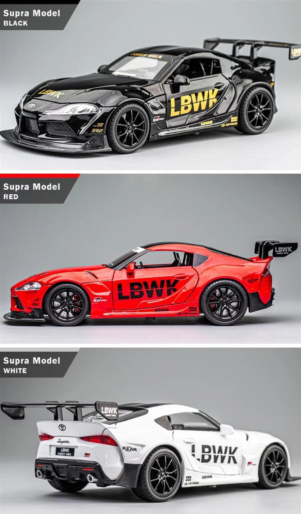 1/22 Toyota Supra Liberty walk